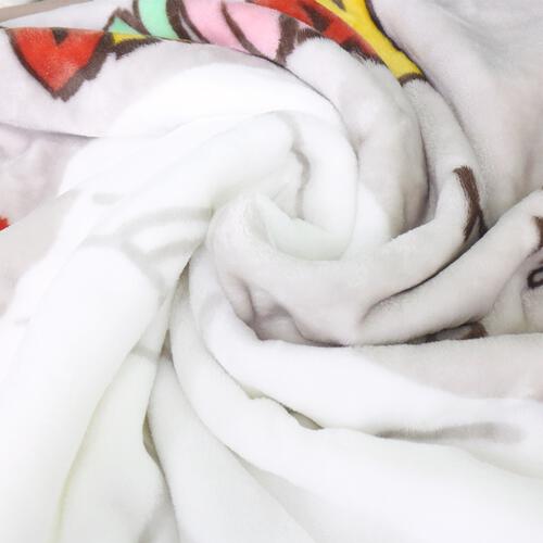 プレミアムハーフ毛布 ベイマックス ベージュ 100×140cm