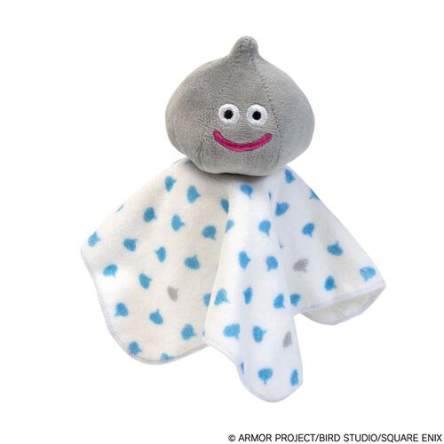 ドラクエベビー＆キッズ にぎにぎベビータオル メタルスライム シルバー&times;フリー