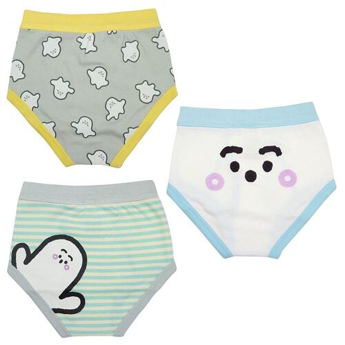 シナぷしゅ ブリーフ 3枚組(ナチュラル×100cm) ベビーザらス限定