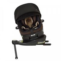 Joie ジョイー アイ・アーク360°キャノピー付 (ヴィンテージブラウン) チャイルドシート ISOFIX固定 R129適合 大きな幌 メッシュシート 新生児～4歳頃まで