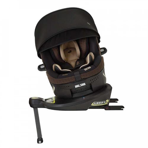 Joie ジョイー アイ・アーク360°キャノピー付 (ヴィンテージブラウン) チャイルドシート ISOFIX固定 R129適合 大きな幌 メッシュシート 新生児～4歳頃まで