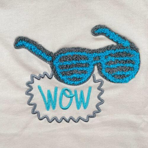 ベビーザらス限定　sophitica サガラ刺繍 デイリートップス サングラス(オフホワイト&times;90cm)