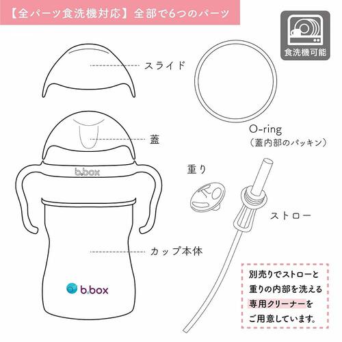 b.box ビーボックス ディズニー Sippy cup シッピーカップ (バンビ)