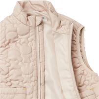 RAT-A-TATR ベスト クマ柄キルト ベージュ×90cm ベビーザらス限定