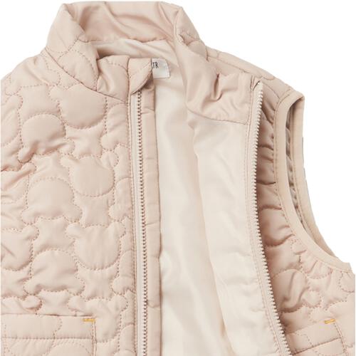 RAT-A-TATR ベスト クマ柄キルト ベージュ×90cm ベビーザらス限定