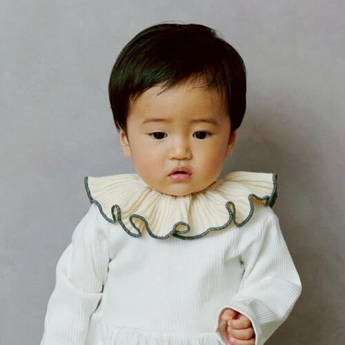 ローリーズファームベビー リブスタイ(オフホワイト×80cm) ベビーザらス限定