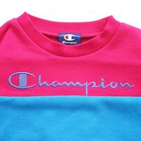 【Champion】長袖切替トレーナー パープル×130cm ベビーザらス限定