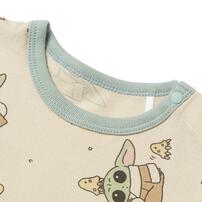 Disney ディズニー スターウォーズ 半袖ボディスーツ 総柄 グローグー ベージュ&times;70cm ベビーザらス限定 赤ちゃん 出産準備 出産祝い ベビー服 子供服