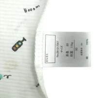 2枚組涼感袖なし前開きロンパース肌着 シースルー 車 ブルー&times;80cm ベビーザらス限定