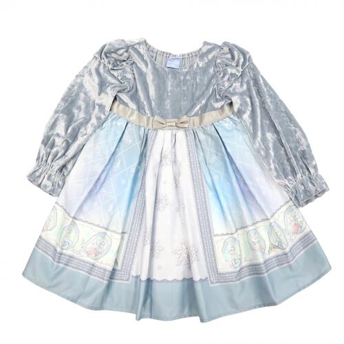 ディズニー アナと雪の女王 エルサ コスチューム ドレス アクセサリー付き 120cm