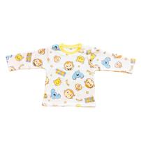 おさるのジョージ あったかフリースパジャマ 総柄 イエロー&times;95cm