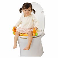 アンパンマン 2WAYでつかえる！ステップ付き補助便座