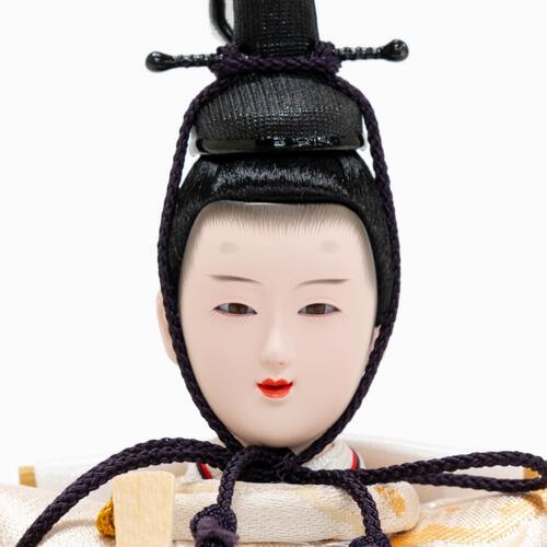 【雛人形】親王飾り「花飾り木目調」(605857)ひな人形 ひな祭り お雛様 彩シリーズ おしゃれ モダン 木目 コードレスLED【メーカー直送】
