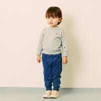 Champion チャンピオン 長袖トレーナー グレー×80cmベビーザらス限定