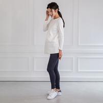 らくちんレギンス(ミディアムブルー×L)