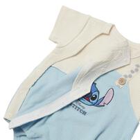 Disney ディズニー 半袖ボディスーツ 吊りブルマ風 スティッチ サックス&times;70cm ベビーザらス限定 赤ちゃん 出産準備 出産祝い ベビー服 子供服