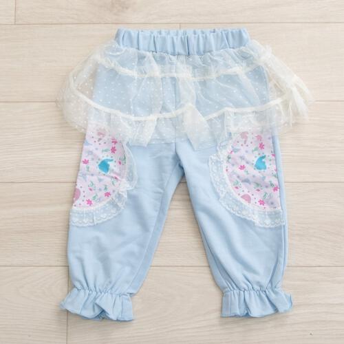 【Sophitica × tsumashi1118さん】Disney アナと雪の女王 裏毛チュールパンツ ブルー×100cm ベビーザらス限定