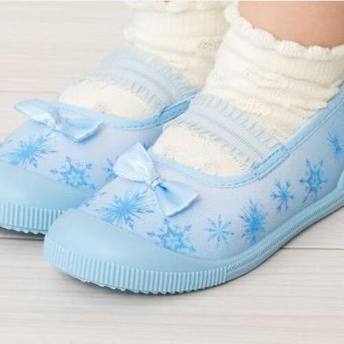 ディズニー アナと雪の女王 上履き ブルーx16cm