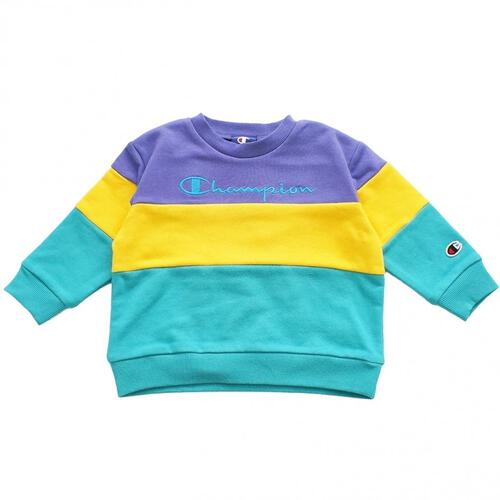 【Champion】長袖切替トレーナー グリーン×110cm ベビーザらス限定