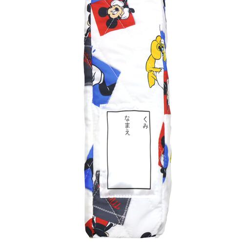 お昼寝布団3点セットミッキー 紐仕様｜入園準備 入園グッズ 入園入学祝い 通園