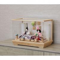 【雛人形】ケース飾り 親王飾り「ブーケパノラマアクリル」ひな人形 ひな祭り お雛様 おしゃれ トイザらス・ベビーザらス限定【メーカー直送】