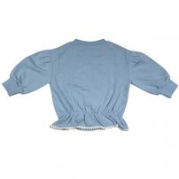 【Sophitica × tsumashi1118さん】Disney アナと雪の女王 裏毛トレーナー ブルー×100cm ベビーザらス限定