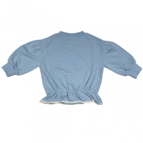 【Sophitica × tsumashi1118さん】Disney アナと雪の女王 裏毛トレーナー ブルー×100cm ベビーザらス限定