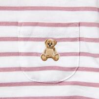 POLO BCS 半袖ボーダーＴシャツ ピンク&times;80cm ベビーザらス限定 赤ちゃん 出産準備 出産祝い ベビー服 子供服