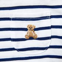 POLO BCS 半袖ボーダーＴシャツ ネイビー&times;80cm ベビーザらス限定 赤ちゃん 出産準備 出産祝い ベビー服 子供服