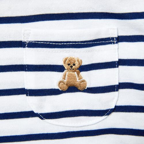 POLO BCS 半袖ボーダーＴシャツ ネイビー&times;80cm ベビーザらス限定 赤ちゃん 出産準備 出産祝い ベビー服 子供服