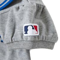 MLB 鹿の子女児半袖ロンパース グレー&times;70cm  ベビーザらス限定