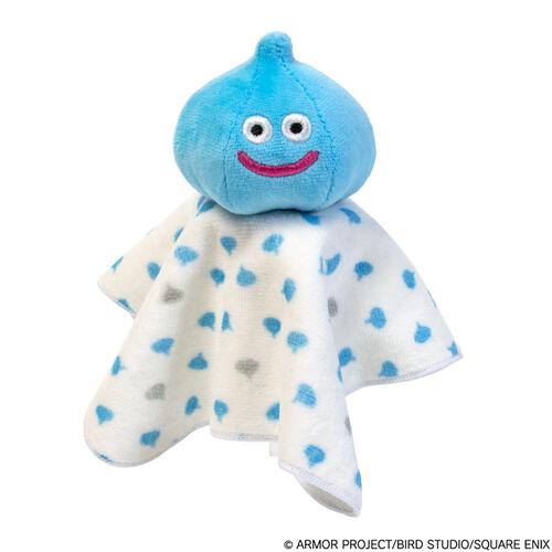 ドラクエベビー＆キッズ にぎにぎベビータオル スライム ブルー&times;フリー