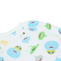 ドラクエベビー＆キッズ スウェットシャツ 総柄 スライムたち(ホワイト×95cm)