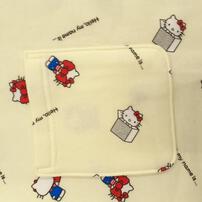 HELLOKITTY 長袖テーラーパジャマ 総柄 シャギー ベビーザらス限定