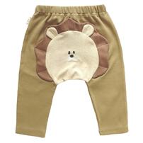 オシリハッピーモンキーパンツ ライオン ベージュ×70cm ベビー服 ベビーウェア ボトムス 赤ちゃん 男の子 女の子 ユニセックス 子供服 保育園 幼稚園
