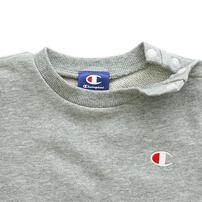 Champion チャンピオン 長袖トレーナー グレー×90cmベビーザらス限定