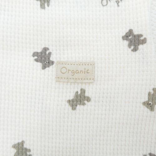 オーガニック フィットオール クマ(ナチュラル×60-70cm) ベビーザらス限定