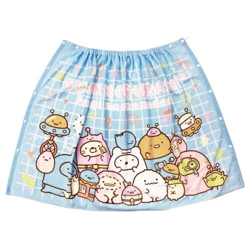 すみっコぐらし ふしぎなともだち ラップタオル 80cm