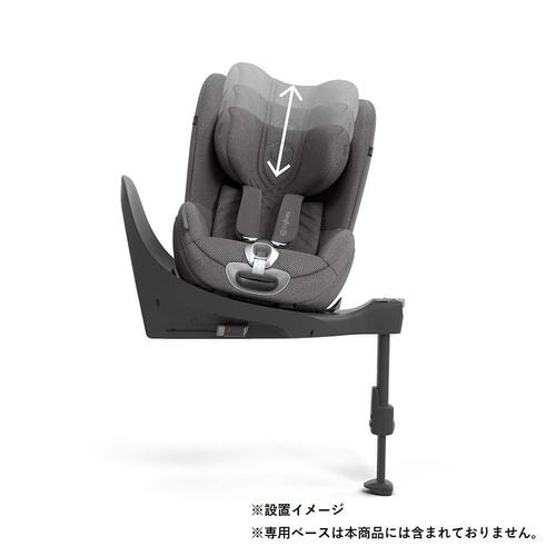 cybex サイベックス  シローナT i-Size (ミラージュグレー) プラス チャイルドシート 専用ベース必要 R129適合 セパレートシステム 新生児～4歳ごろまで メーカー直送品