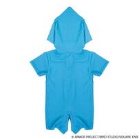 ドラクエベビー＆キッズ スライムなりきり水着 ブルー&times;90cm