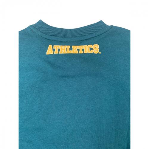 ベビーザらス限定　ＭＬＢ ビックロゴトレーナー(グリーン×110cm)