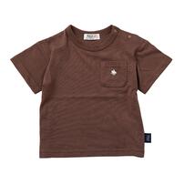 POLO BCS 半袖ポケットTシャツ ブラウン&times;90cm