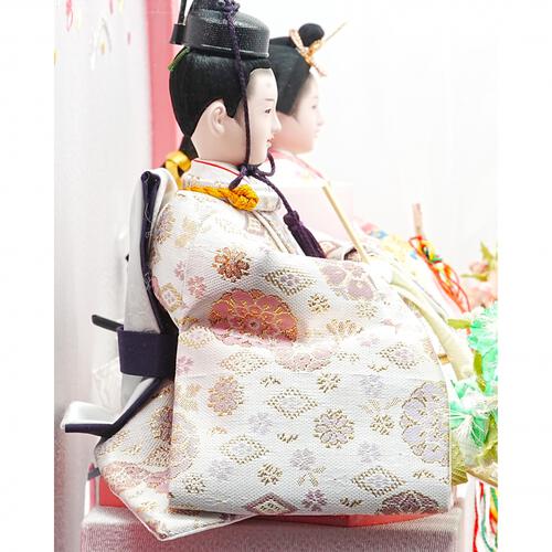 【雛人形】ケース親王飾り「雪輪牡丹桜丸形アクリル」（322913）トイザらス・ベビーザらス限定