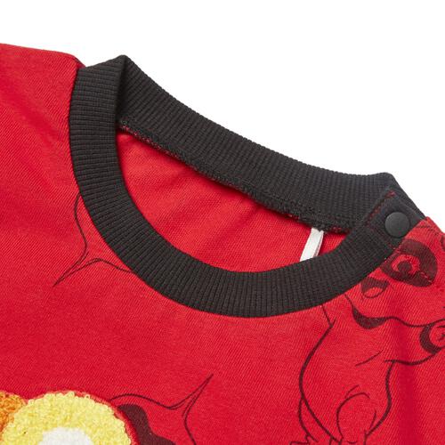 Disney ディズニー 半袖ボディスーツ ドッカン サガラ Mr.インクレディブル レッド&times;80cm ベビーザらス限定