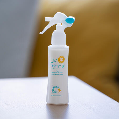 ママ&キッズ UVライトミスト103ml SPF25 PA++ UVケア 低刺激UVミスト 肌 頭皮 髪 1か月から大人まで