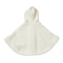 POLO BCS ボア ケープ アイボリー×FREE MC ベビーザらス限定