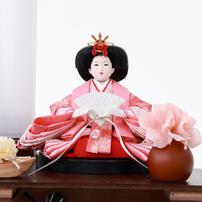 【雛人形】ケース飾り 親王飾り「花小紋アクリル」ひな人形 ひな祭り お雛様 おしゃれ トイザらス・ベビーザらス限定【メーカー直送】