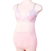 チュールフロントオープンブラ＆ショーツ（ピンク×M） ベビーザらス限定