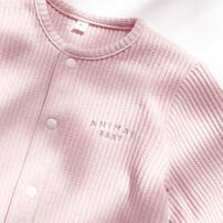 新生児2WAYドレス うさぎアップリケ (ピンク×50-70cm) ベビーザらス限定