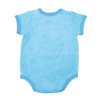 ドラクエベビー＆キッズ パイル半袖ボディスーツ スライム(ブルー×70cm) ベビーザらス限定